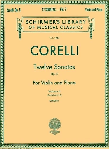 Twelve Sonatas, Op. 5 - Volume 2