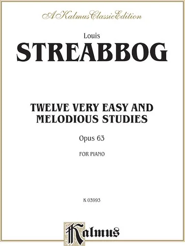 Twelve Very Easy and Melodious Studies, Opus 63