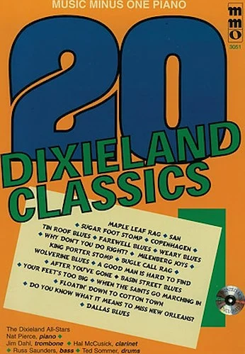 Twenty Dixieland Classics - Music Minus One Piano