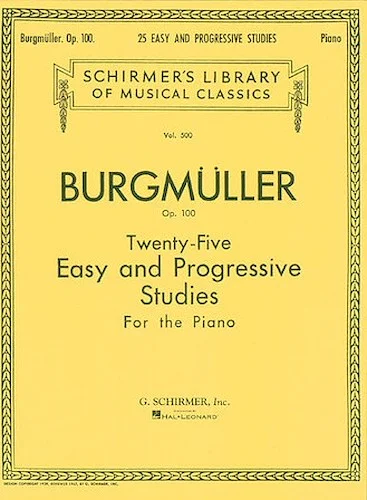 Twenty-Five Easy and Progressive Studies for the Piano, Op. 100 - Complete