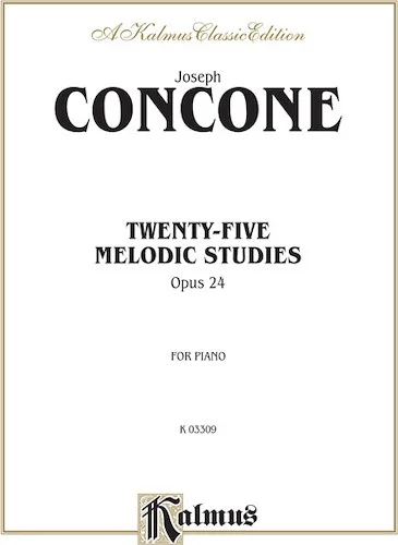 Twenty-Five Melodious Studies, Opus 24
