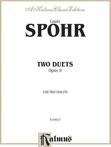 Two Duets, Opus 9