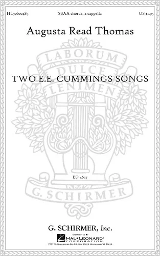 Two E.E. Cummings Songs