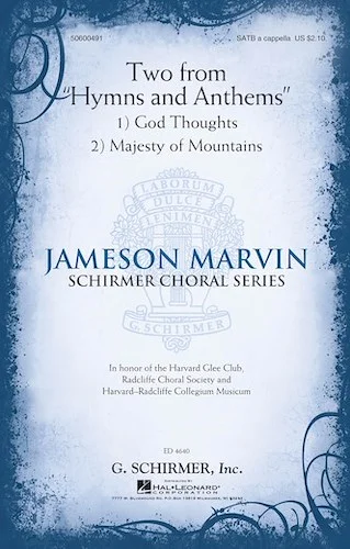 Two from "Hymns and Anthems" - Jameson Marvin Choral Series