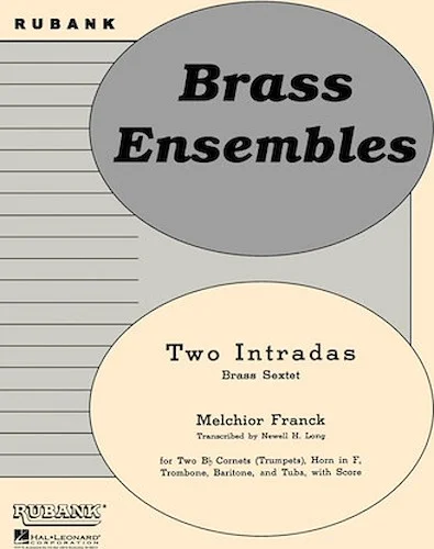 Two Intradas - Brass Sextet