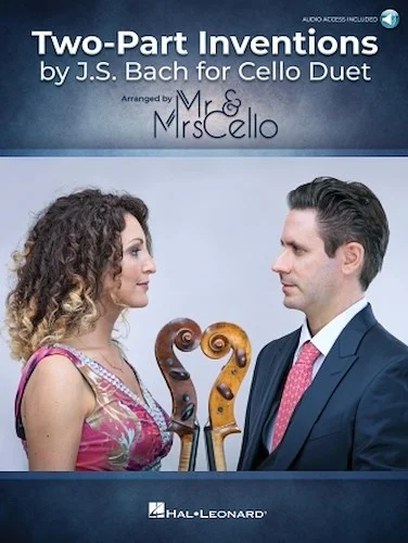 Two-Part Inventions by J.S. Bach for Cello Duet