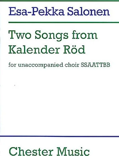 Two Songs from Kalender Rod