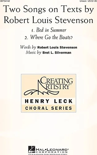 Two Songs on Texts by Robert Louis Stevenson