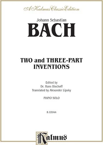 Two- and Three-Part Inventions