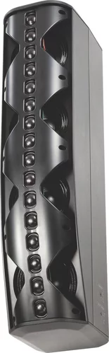 Two-Way Line Array Column with Asymmetrical Vertical Coverage