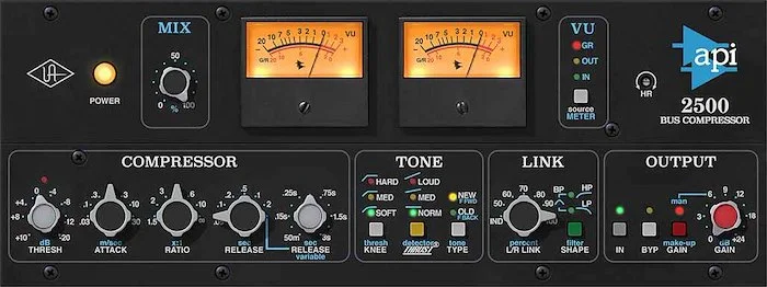 UAD API 2500 Bus Compressor (Download) <br>