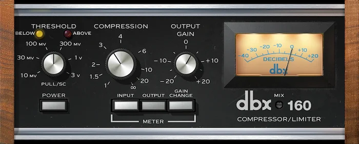 UAD dbx® 160 Compressor / Limiter	 (Download) <br>