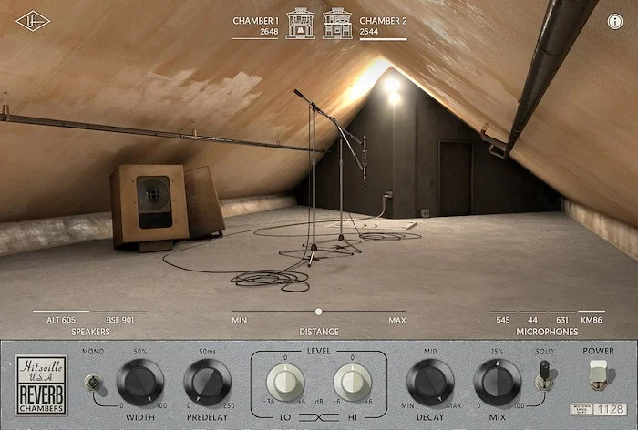 UAD Hitsville Reverb Chambers	 (Download) <br>