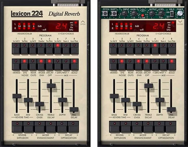 UAD Lexicon 224 Digital Reverb	 (Download) <br>