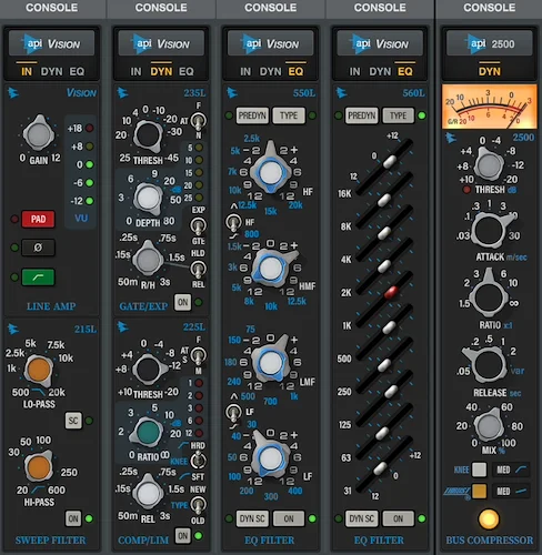 UAD LUNA API Vision Console Emulation Bundle (Download) <br>