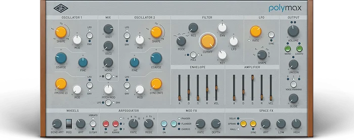 UAD PolyMAX Synth	 (Download) <br>