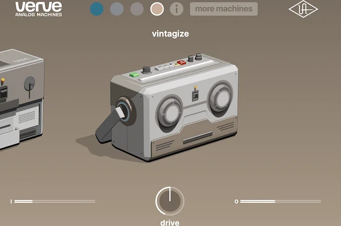 UAD Verve Analog Machines Essentials	 (Download) <br>