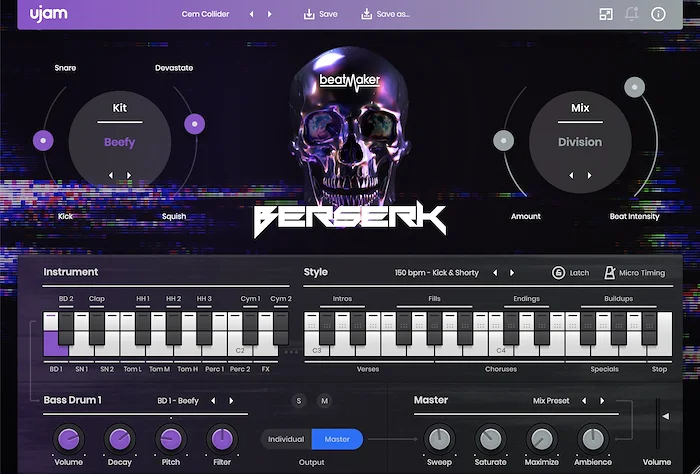 UJAM Crossgrade to BERSERK	 (Download) <br>Crossgrade from any UJAM product. Only for paid UJAM product owners. 