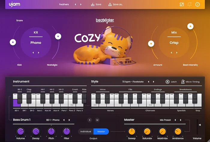 UJAM Crossgrade to COZY	 (Download) <br>Crossgrade from any UJAM product. Only for paid UJAM product owners. 