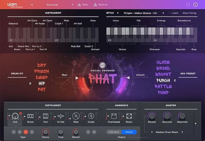 UJAM Crossgrade to PHAT 2	 (Download) <br>Crossgrade from any UJAM product. Only for paid UJAM product owners. 