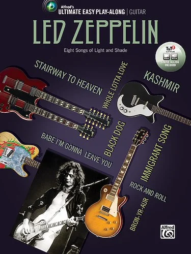 Ultimate Easy Guitar Play-Along: Led Zeppelin: Eight Songs of Light and Shade