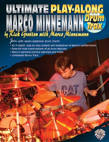 Ultimate Play-Along Drum Trax: Marco Minnemann: Jam with Seven Explosive Drum Charts
