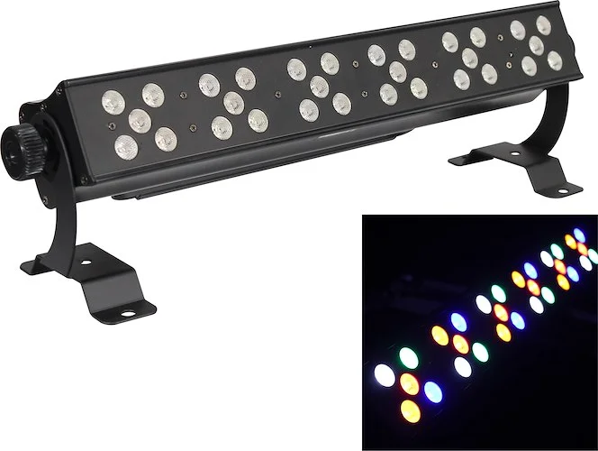 Ultrabright DAZZLER JR 30x3W RGBWA LED Bar | Black Image