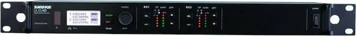 ULX-D Series Dual Channel Digital Receiver (G50 band)