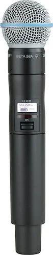 ULX-D Series Handheld Transmitter with BETA 58A Cartridge (G50 band)