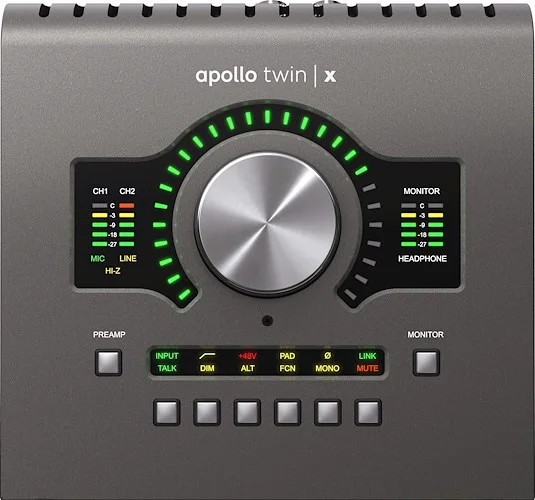 Universal Audio APLTWXDU-HE Apollo Twin X Duo Recording Interface. Heritage Edition (USB)