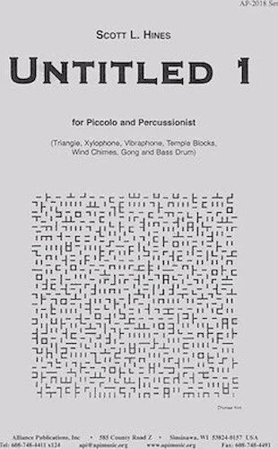 Untitled 1 - Piccolo & Percussion