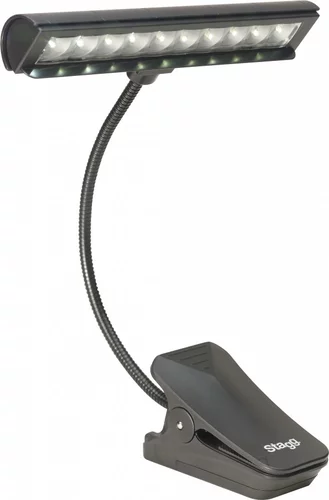 Multipurpose clip-on and free-standing LED lamp