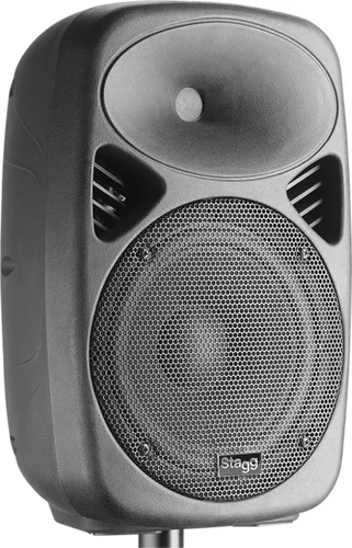 Stagg 8” 2-way Active Speaker, Analog, Class A/B, Bluetooth Wireless Technology, 100 watts Peak Power