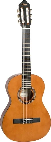 Valencia VC203 200 Series 3/4 Size Classical Guitar. Antique Natural Finish