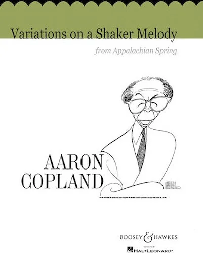 Variations on a Shaker Melody from Appalachian Spring - from Appalachian Spring