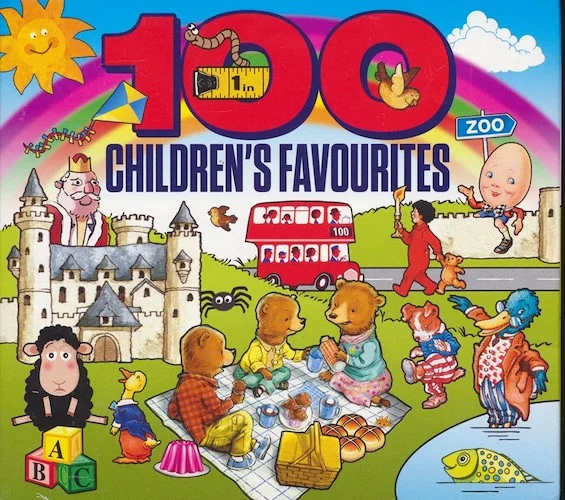 Various - 100 Children's Favourites (100 tracks) (4xCD) (deluxe 4-fold digipak)