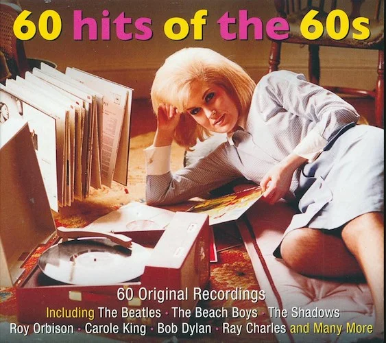 Various - 60 Hits Of The 60s (60 tracks) (3xCD) (deluxe 3-fold digipak)