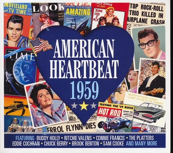 Various - American Heartbeat 1959 (50 tracks) (2xCD) (deluxe 3-fold digipak)