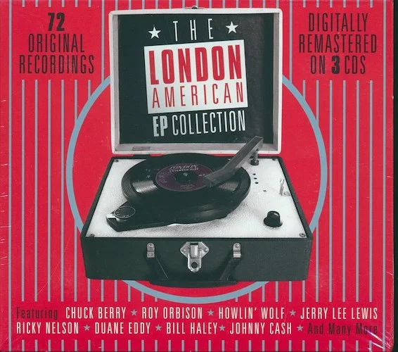 Various - The London American Story: EP Collection (72 tracks) (3xCD) (deluxe 3-fold digipak)