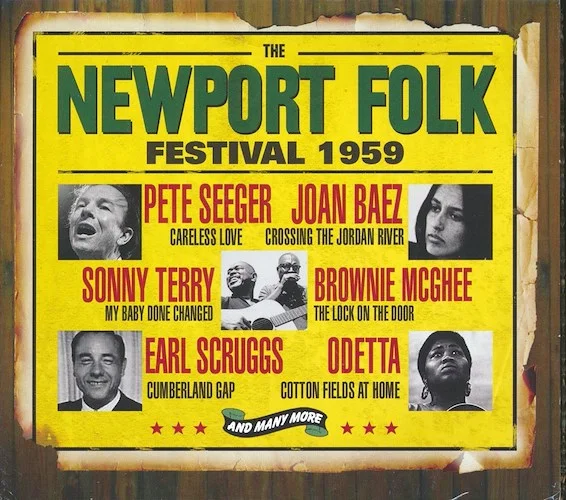 Various - The Newport Folk Festival 1959 (42 tracks) (3xCD) (deluxe 3-fold digipak)