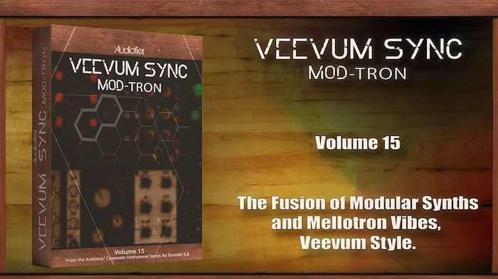 Veevum Sync Mod-Tron (Download)<br>Fusion of Mellotron and Modular Sounds