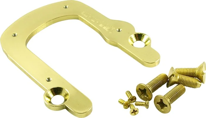 Vibramate Original V5 Stop Tailpiece Adapter Kit For Bigsby B5 Left Hand 24K Gold