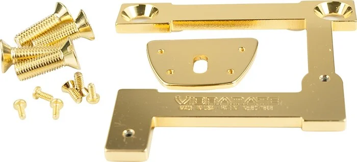 Vibramate V7 Gibson ES-335 Archtop Adapter Kit For Bigsby B7 G Series 24K Gold