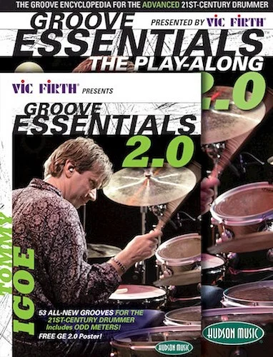 Vic Firth  Presents Groove Essentials 2.0 with Tommy Igoe - Book, CD, DVD combo pack