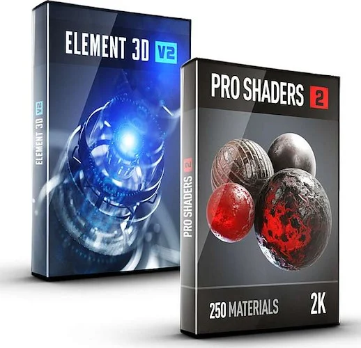Video Copilot 3D Shader Bundle (Element 3D + Pro Shaders 2) ** (Download)