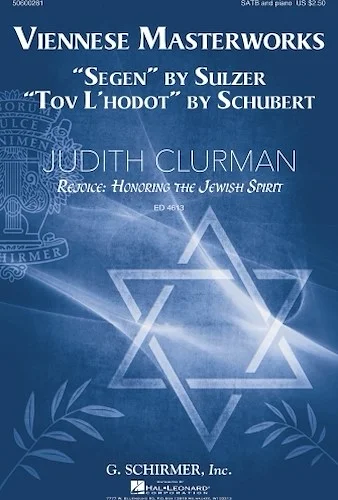 Viennese Masterworks - Judith Clurman Rejoice: Honoring the Jewish Spirit Choral Series
