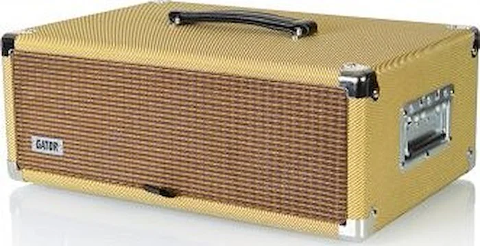 Vintage Amp Vibe Rack Case – 3U Tweed