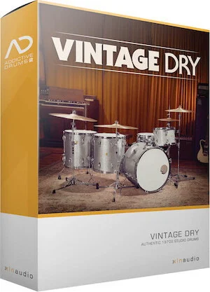 Vintage Dry<br>Addictive Drums 2 ADpak (Download)