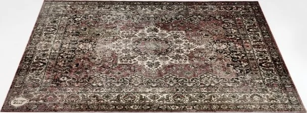 Vintage Persian Style Drum Rug 5.34' X 4.65'