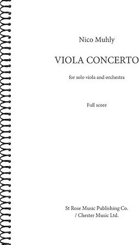 Viola Concerto - for Viola and Orchestra